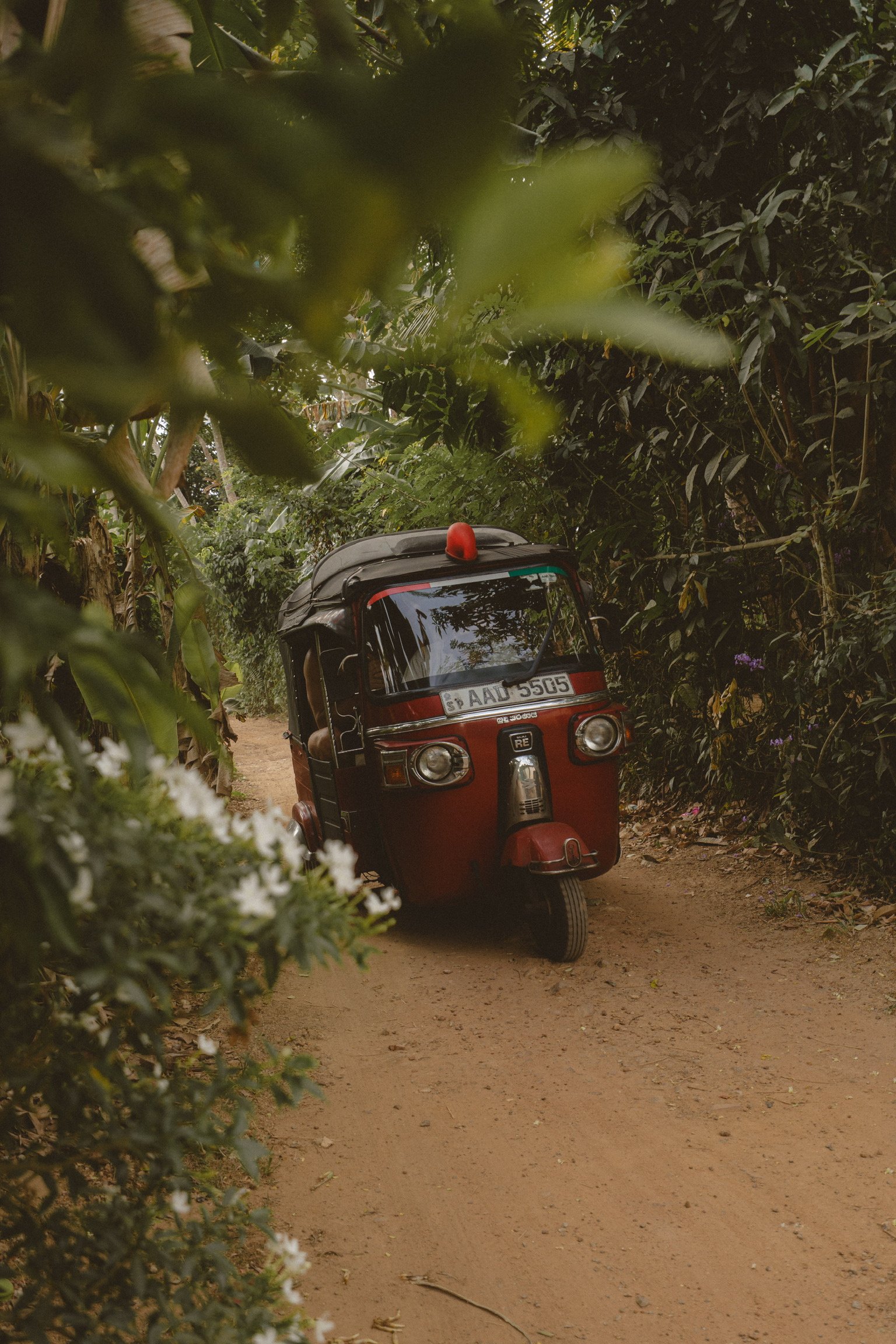 Tuk tuk in Sri Lanka